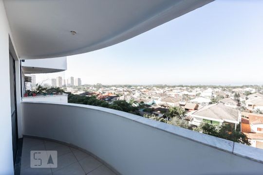 Varanda de apartamento para alugar com 2 quartos, 61m² em Barra da Tijuca, Rio de Janeiro