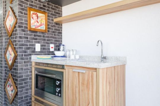 Varanda gourmet de apartamento para alugar com 2 quartos, 60m² em Centro, São Bernardo do Campo
