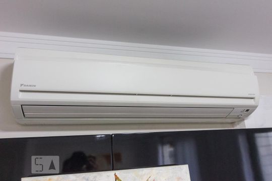 Sala de apartamento à venda com 3 quartos, 123m² em Carandiru, São Paulo