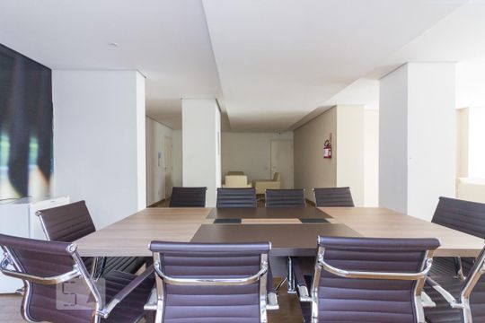 Lounge de apartamento à venda com 3 quartos, 123m² em Carandiru, São Paulo