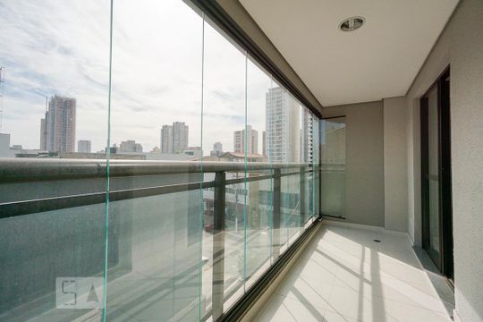Varanda de apartamento à venda com 1 quarto, 40m² em Tatuapé, São Paulo