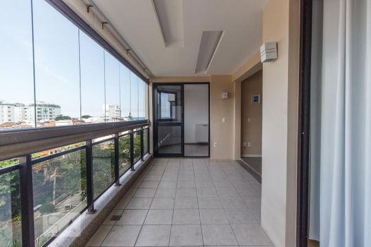 Varanda de apartamento para alugar com 2 quartos, 105m² em Barra da Tijuca, Rio de Janeiro