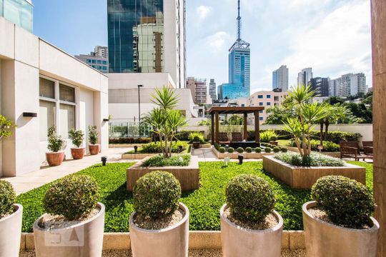 Área Externa  de kitnet/studio à venda com 1 quarto, 42m² em Paraíso, São Paulo