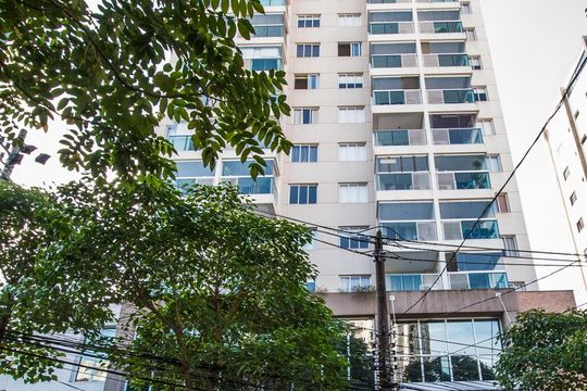 Área Externa - Fachada de kitnet/studio à venda com 1 quarto, 42m² em Paraíso, São Paulo