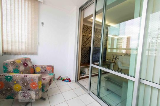 Varanda da Sala de apartamento para alugar com 3 quartos, 151m² em Sul (águas Claras), Brasília