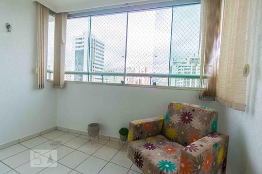 Varanda da Sala de apartamento para alugar com 3 quartos, 151m² em Sul (águas Claras), Brasília