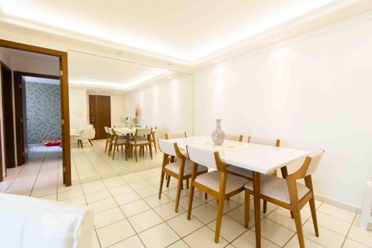 Sala de apartamento para alugar com 3 quartos, 151m² em Sul (águas Claras), Brasília