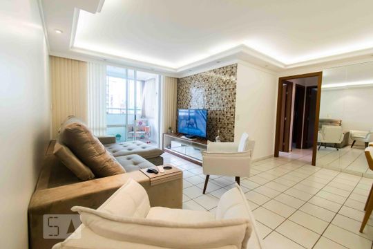 Sala de apartamento para alugar com 3 quartos, 151m² em Sul (águas Claras), Brasília