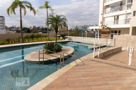 Piscina de apartamento para alugar com 2 quartos, 66m² em Santo Amaro, São Paulo