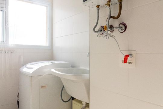 Área de Serviço de apartamento para alugar com 2 quartos, 66m² em Santo Amaro, São Paulo