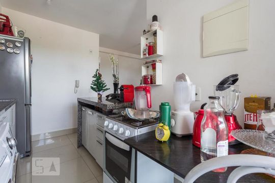 Cozinha de apartamento à venda com 3 quartos, 90m² em Ouro Preto, Belo Horizonte