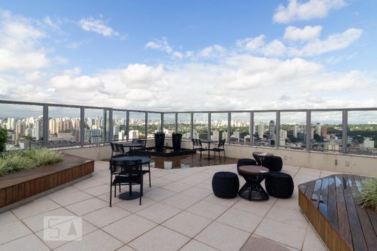 Bar de apartamento para alugar com 1 quarto, 54m² em Santo Amaro, São Paulo