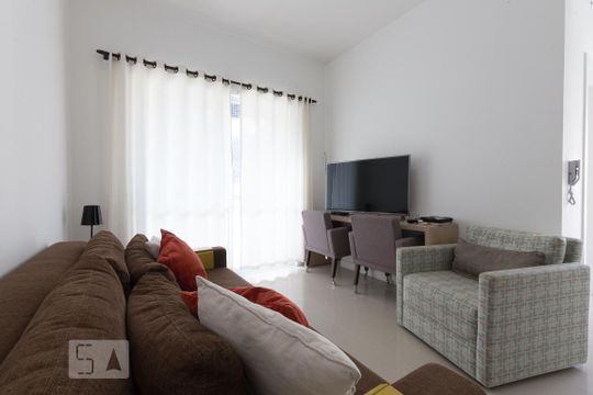 Sala de apartamento para alugar com 2 quartos, 189m² em Monte Verde, Florianópolis