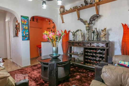 Sala de casa à venda com 4 quartos, 240m² em Vila Marina, São Paulo