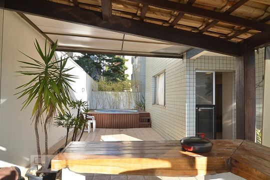 varanda gourmet de apartamento à venda com 2 quartos, 212m² em Buritis, Belo Horizonte