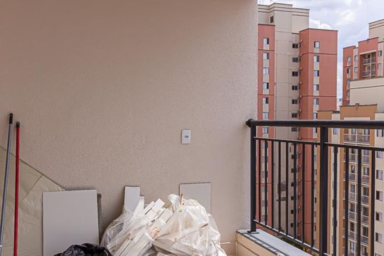 Varanda Gourmet de apartamento à venda com 2 quartos, 72m² em Cambuci, São Paulo