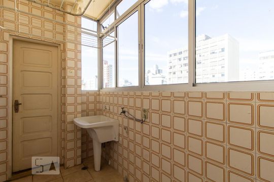 Área de Serviço de apartamento à venda com 3 quartos, 170m² em Centro, Curitiba