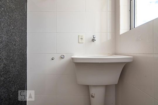 Área de Serviço de apartamento à venda com 2 quartos, 58m² em Santa Cruz, Belo Horizonte