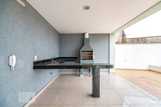 Churrasqueira de apartamento à venda com 2 quartos, 58m² em Santa Cruz, Belo Horizonte