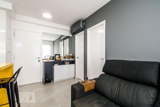 Sala de apartamento à venda com 1 quarto, 35m² em Aclimação, São Paulo