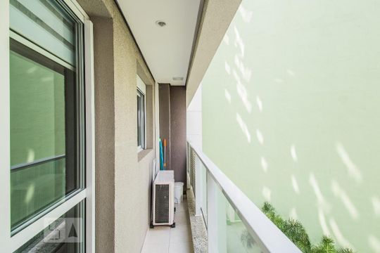 Varanda da Sala de apartamento à venda com 1 quarto, 35m² em Aclimação, São Paulo