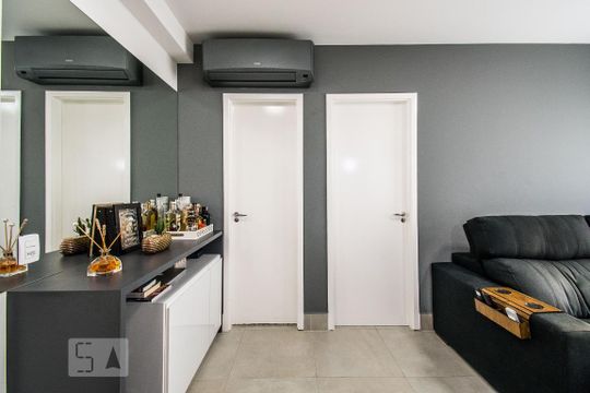 Sala de apartamento à venda com 1 quarto, 35m² em Aclimação, São Paulo