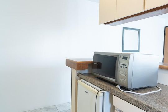 Cozinha de apartamento para alugar com 1 quarto, 48m² em Campo Belo, São Paulo
