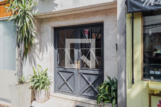 Fachada de apartamento à venda com 1 quarto, 84m² em Cerqueira César, São Paulo