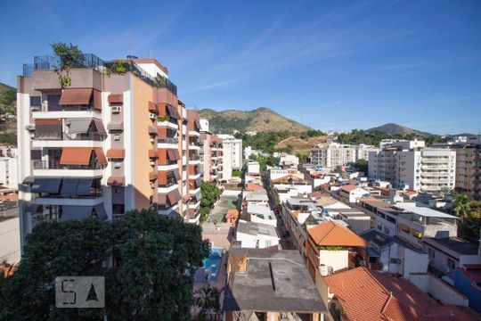 Vista da varanda de apartamento à venda com 3 quartos, 120m² em Méier, Rio de Janeiro
