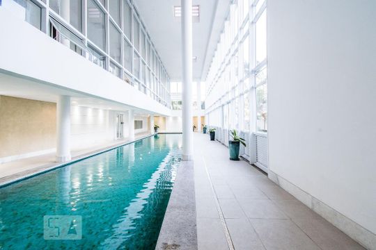 Área Externa - Piscina Aquecida de apartamento para alugar com 1 quarto, 52m² em Chácara Klabin, São Paulo