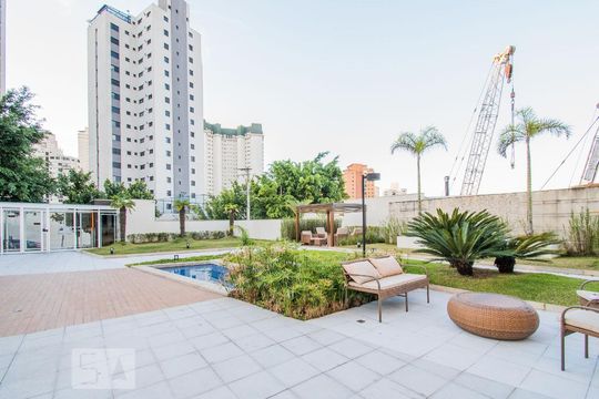 Área Externa  de apartamento para alugar com 1 quarto, 52m² em Chácara Klabin, São Paulo