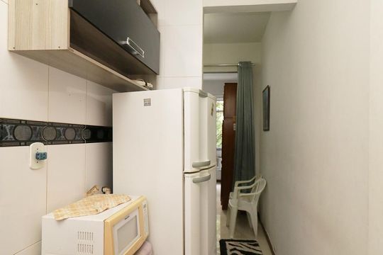 Cozinha. de kitnet/studio à venda com 1 quarto, 25m² em Copacabana, Rio de Janeiro