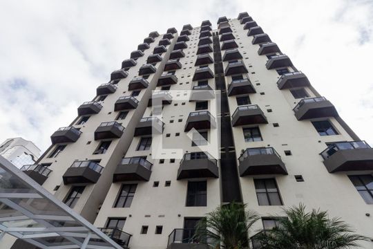 Fachada de apartamento à venda com 1 quarto, 52m² em Moema, São Paulo