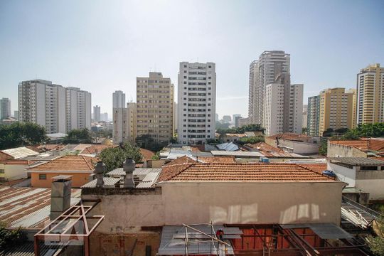Vista da Varanda de kitnet/studio para alugar com 1 quarto, 42m² em Vila Pompéia, São Paulo