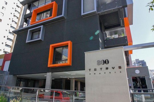 Fachada de kitnet/studio para alugar com 1 quarto, 42m² em Vila Pompéia, São Paulo