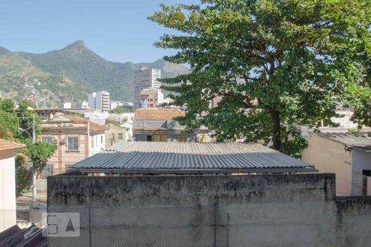 Vista da Sala de apartamento à venda com 1 quarto, 50m² em Tijuca, Rio de Janeiro