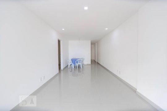 Sala de apartamento para alugar com 3 quartos, 105m² em Recreio dos Bandeirantes, Rio de Janeiro