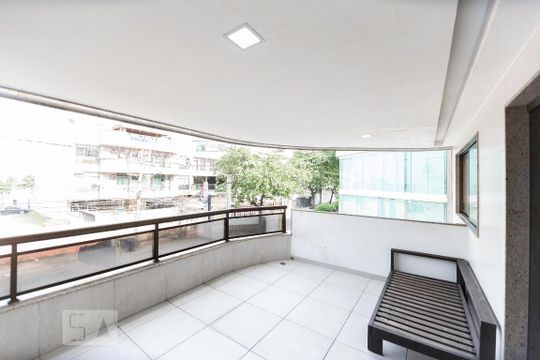 Varanda de apartamento para alugar com 3 quartos, 105m² em Recreio dos Bandeirantes, Rio de Janeiro