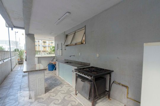 Área comum - Churrasqueira de apartamento à venda com 2 quartos, 70m² em Cidade Nova, Rio de Janeiro