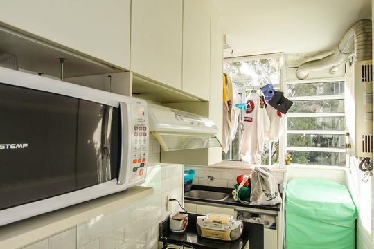 Cozinha de apartamento à venda com 3 quartos, 135m² em Copacabana, Rio de Janeiro