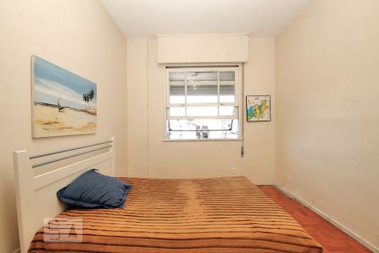 Quarto. de apartamento à venda com 1 quarto, 45m² em Copacabana, Rio de Janeiro