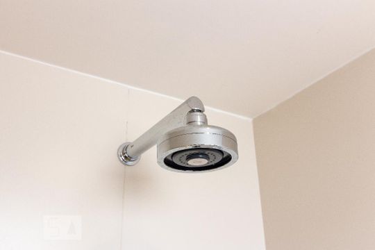 Banheiro da Suite de apartamento à venda com 1 quarto, 55m² em Cidade Monções, São Paulo