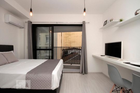 Studio de kitnet/studio para alugar com 1 quarto, 23m² em Santa Efigênia, São Paulo