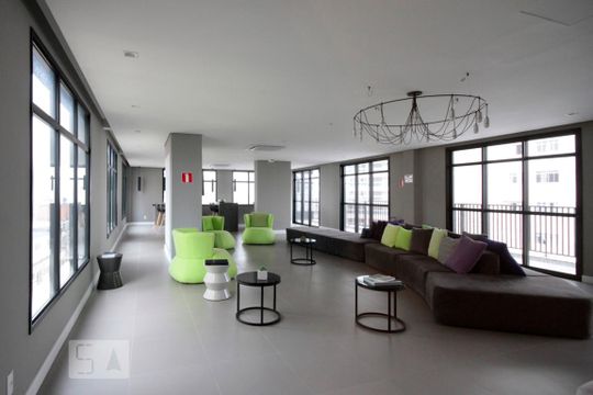 Salão de Festas de kitnet/studio para alugar com 1 quarto, 23m² em Santa Efigênia, São Paulo