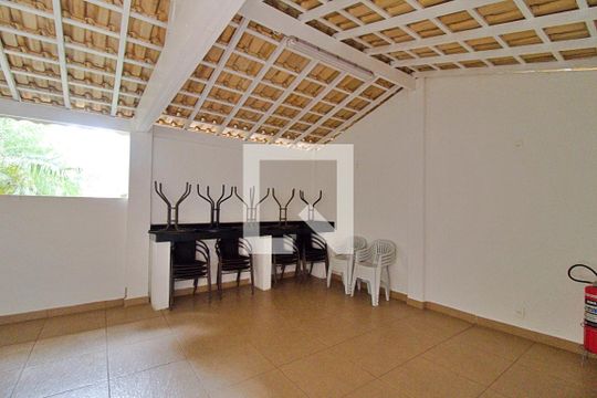 Área comum - Churrasqueira de apartamento para alugar com 2 quartos, 63m² em Paraíso do Morumbi, São Paulo