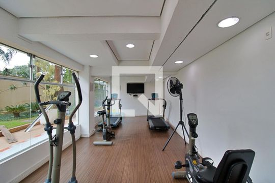 Área comum - Academia de apartamento para alugar com 2 quartos, 63m² em Paraíso do Morumbi, São Paulo