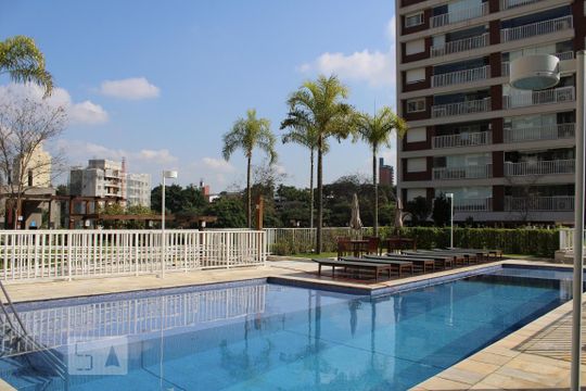 Área comum - Piscina de apartamento para alugar com 1 quarto, 70m² em Vila Anglo Brasileira, São Paulo