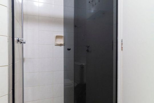 Banheiro Social de apartamento à venda com 3 quartos, 75m² em Jardim Oriental, São Paulo