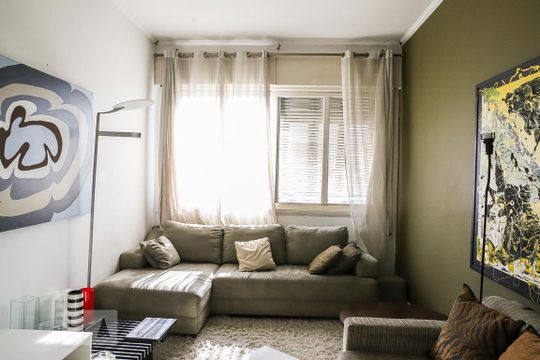 Sala de apartamento à venda com 2 quartos, 83m² em Consolação, São Paulo