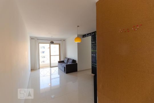 Salas de apartamento à venda com 3 quartos, 70m² em Mansões Santo Antônio, Campinas